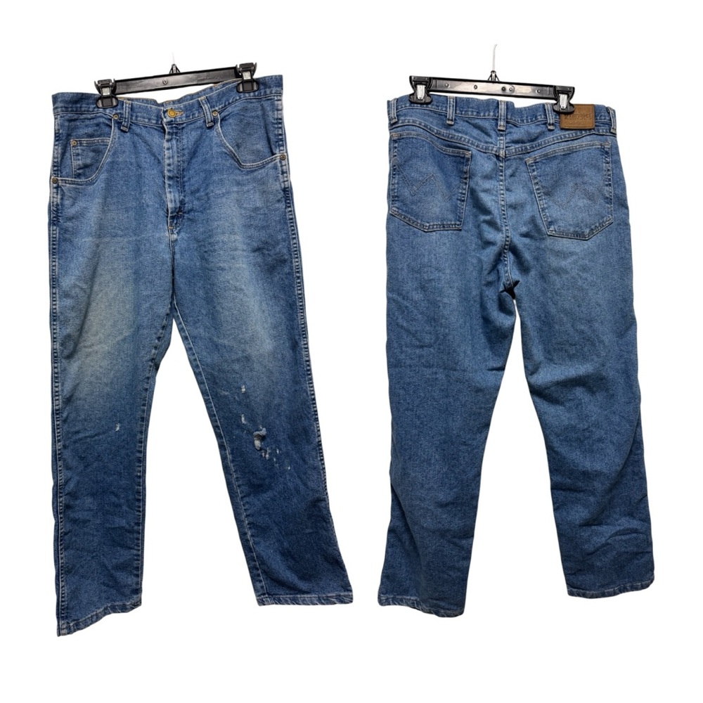 Wrangler Men's Relaxed Fit Denim Jeans